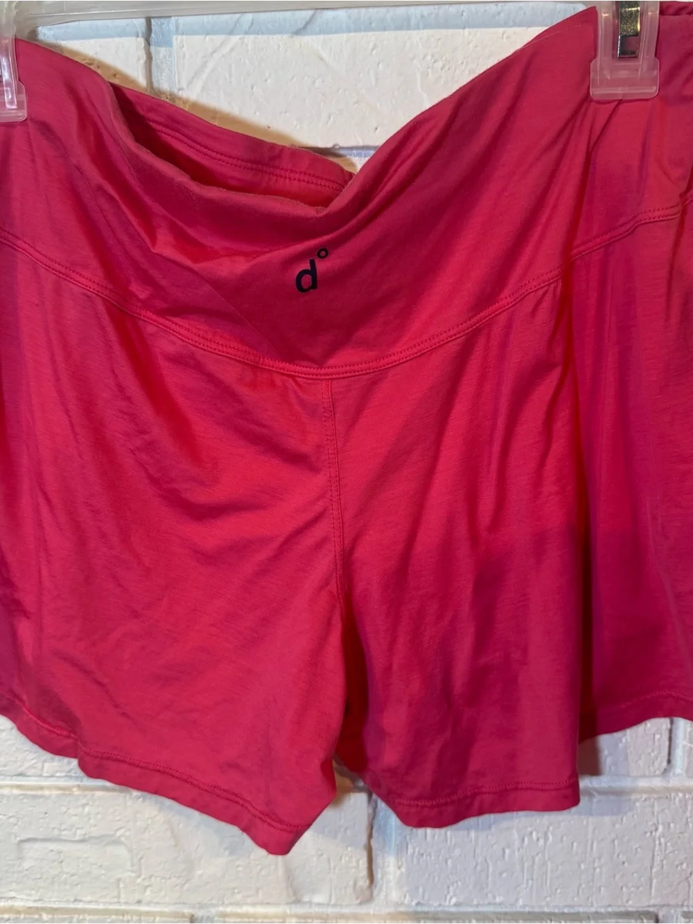 Dagsmejan Raspberry Nattcool Sleep Tech Shirt and Shorts Set Womens L
